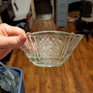 Elegant Glass Decorative Bowl